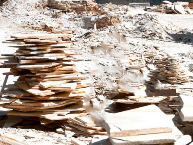 Pedras muito utilizadas em revestimentos de construção civil eram extraídas de forma clandestina em parque nacional 