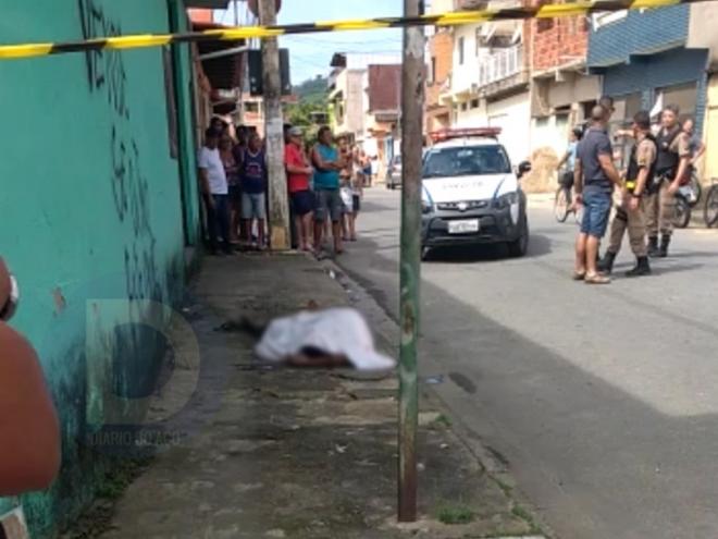 Crime foi registrado no bairro Sylvio Pereira, em Coronel Fabriciano 