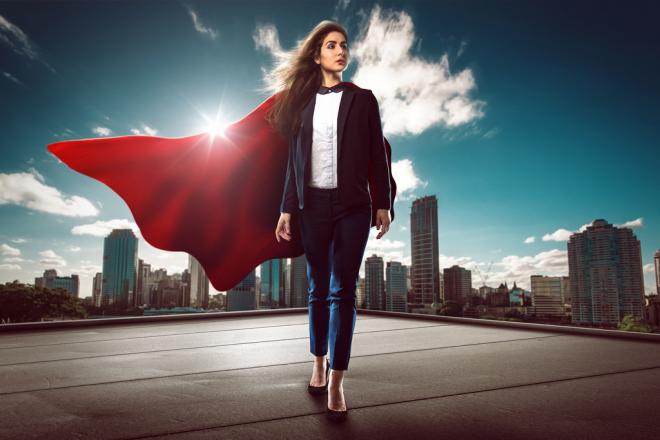Ao escolher seguir uma carreira ainda pouco ocupada por elas é preciso mostrar a super-heroína que há em você