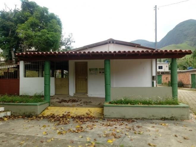 Casa do Congado, tombada como patrimônio cultural, situada no povoado do Ipaneminha