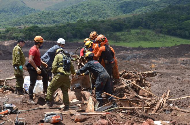 Experiência dos Militares mineiros orientou equipe de Israel enviada a área de catástrofe, em Brumadinho, no mês de janeiro de 2019