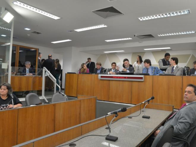Sessão da Comissão Parlamentar de Inquérito da Barragem de Brumadinho, na ALMG