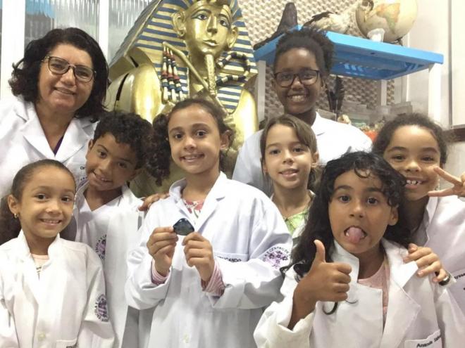 Os alunos do Projeto C.I.E.N.CI.A têm liberdade para aprofundar conhecimentos nas áreas de seu interesse