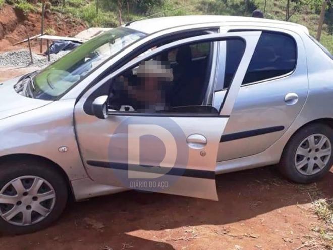 O carro da segunda vítima de roubo, um Peugeot 206, foi roubado no Amaro Lanari