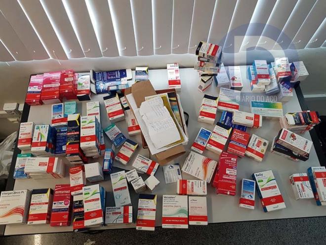 Carga de medicamentos é avaliada em mais de R$ 15 mil 