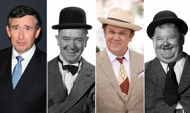 Em Stan & Ollie, de 2018, Steve Coogan interpreta Laurel e John C. Reilly dá vida a Hardy