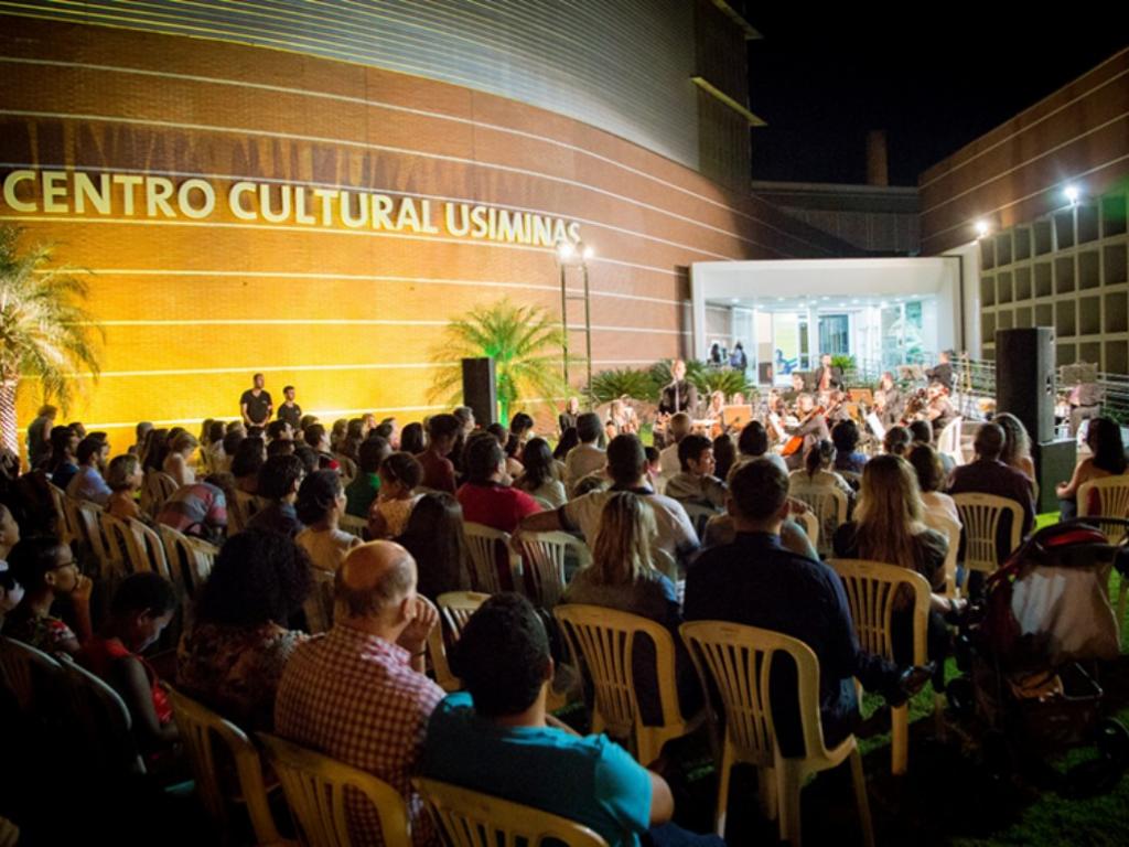 As mães serão homenageadas pela orquestra no Jardim Externo