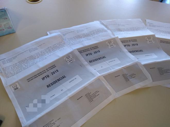 A guia não chegará às residências e deve ser impressa por meio do site da prefeitura