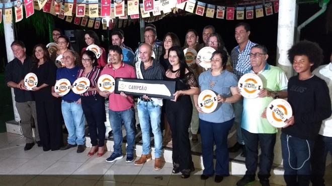Premiação dos vencedores ocorreu no quiosque da Usipa, na noite dessa terça-feira, 21