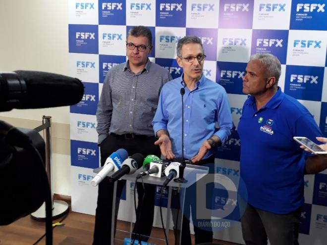 Zema esteve reunido com dirigentes do HMC, onde fez pronunciamento 