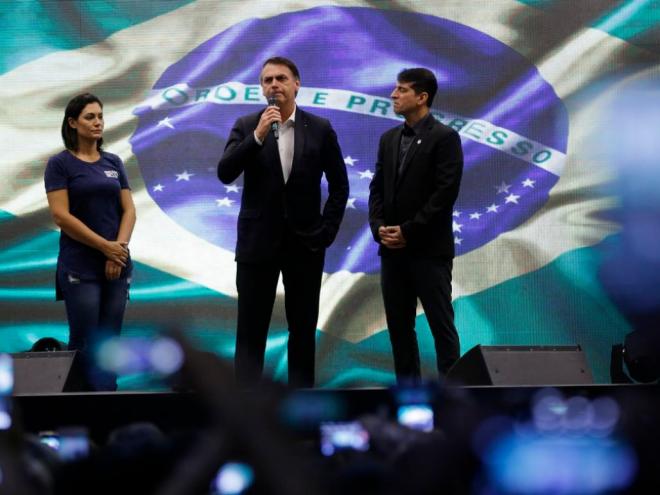 Jair Bolsonaro disse que as manifestações em seu apoio são espontâneas