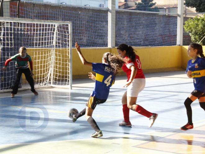 Quadra e ginásio do 7 de Outubro receberam jogos na manhã desta quinta-feira