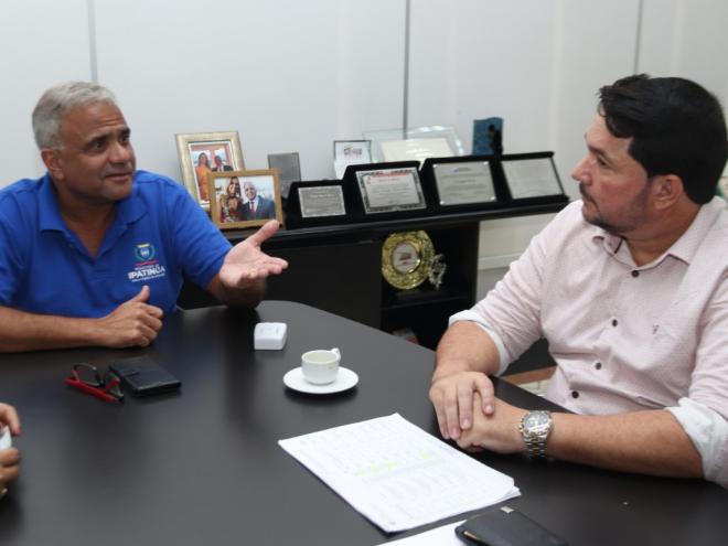 Prefeito Nardyello Rocha se reuniu com o deputado federal Eneas Reis, responsável pela emenda parlamentar