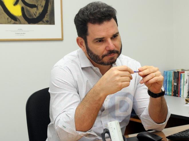 Fábio Finotti é titular da Promotoria de Justiça do Patrimônio Público de Ipatinga