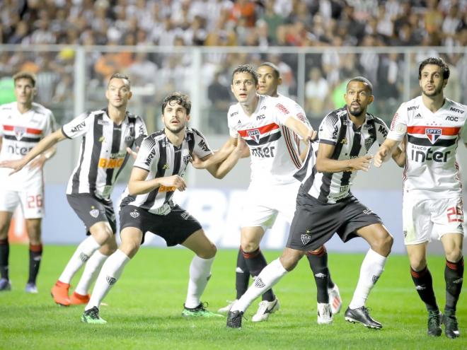 Empate com o São Paulo deixou o Atlético na 5ª posição