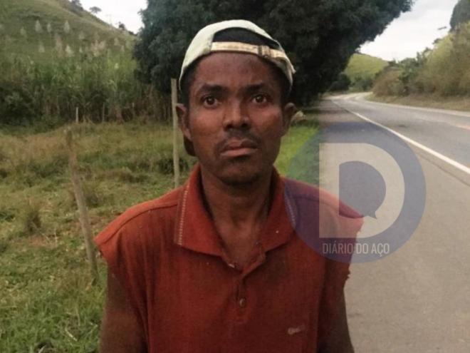 O jovem desconhecido foi localizado na margem da BR-458, em Iapu