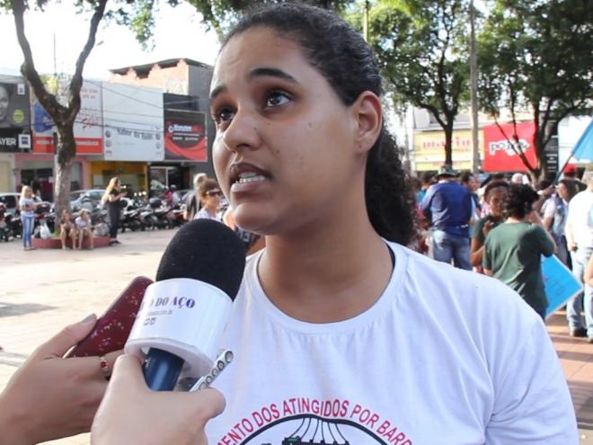 Camila Brito é coordenadora regional do Movimento dos Atingidos por Barragens (MAB)