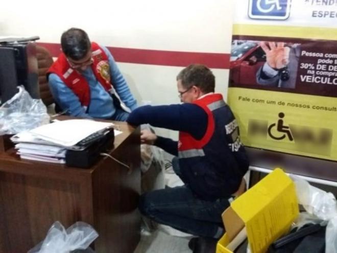 Esquema descoberto se utilizava de laudos falsos para obter o benefício concedido na compra de veículos