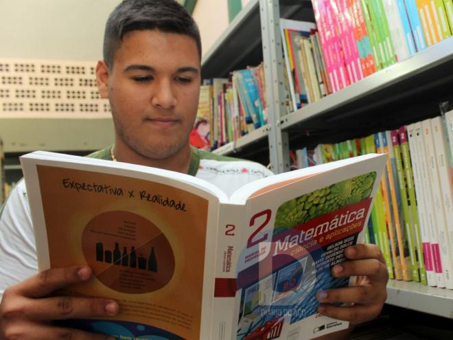 Kássio Moraes tem 17 anos e muita vontade de trilhar caminhos que envolvam o cálculo