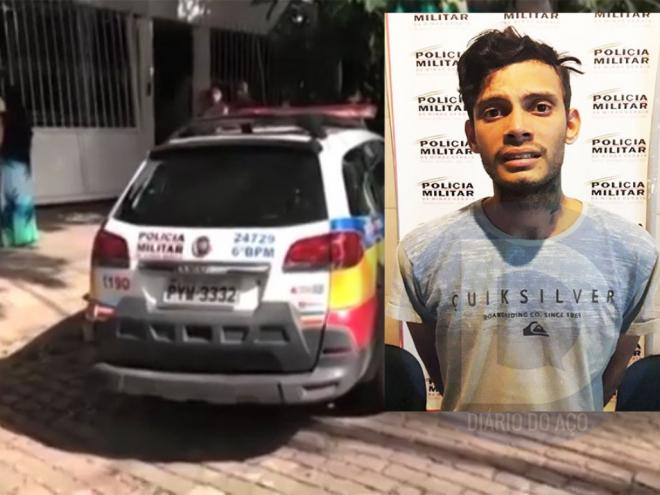 O crime foi praticado em maio de 2018
