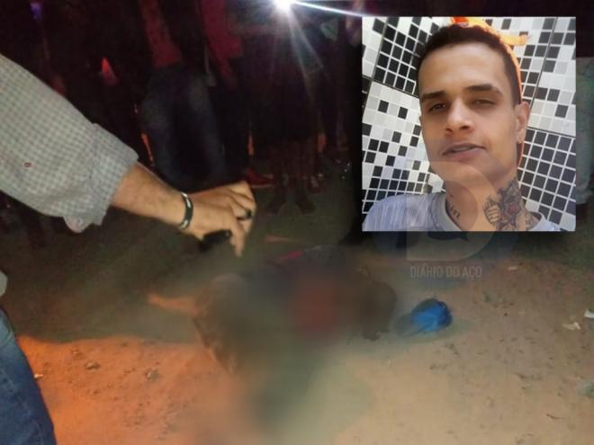 Johnatan Cunha foi baleado em Ipaba