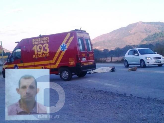 José Otaviano morreu antes de ser socorrido pelo Corpo de Bombeiros