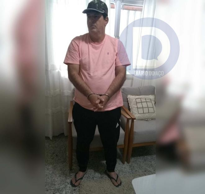 Marquinho está recolhido à Delegacia de Homicídios em Vitória e será trazido por policiais do Vale do Aço essa semana 