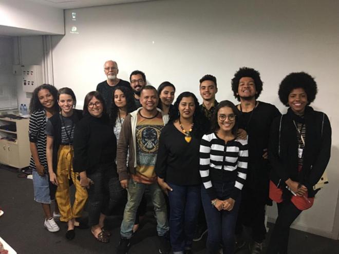 Vários agentes culturais participaram da oficina