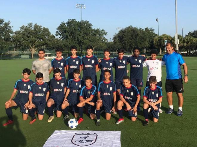 O RPS, treinado por Rodrigo Posso, está em Orlando participando do torneio promovido pela Disney
