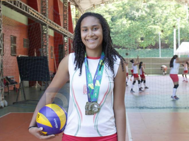 Para Manuella, o projeto representou oportunidade de crescimento e a certeza de que o voleibol era o esporte que queria para sua vida