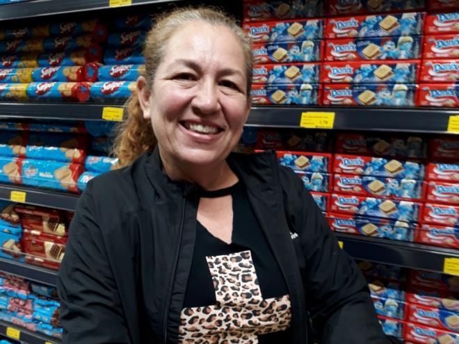 Josenália Morais gostou da forma como a loja foi apresentada