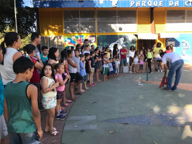 Nós últimos dez dias, dobrou o público médio espontâneo que diariamente passa pelo local, segundo a administração de Ipatinga