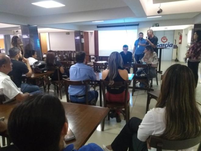 O rotativo já foi inserido no Centro, Horto e está em fase de implantação no bairro Cidade Nobre; reunião nesta terça-feira debateu a implantação no Canaã 