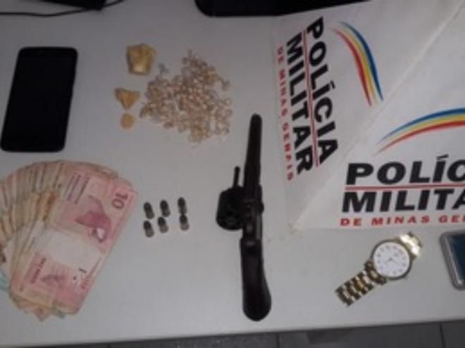 Em Pingo D?Água, PM apreendeu 116 pedras de crack com jovem de 18 anos 