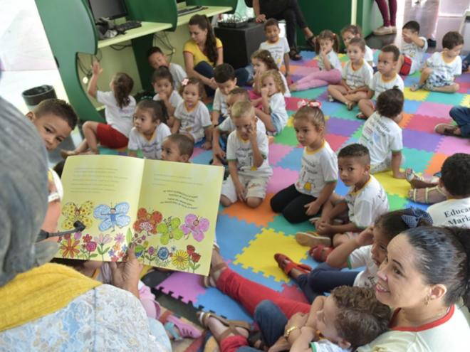 Quarta e quinta tem Contação de Histórias
