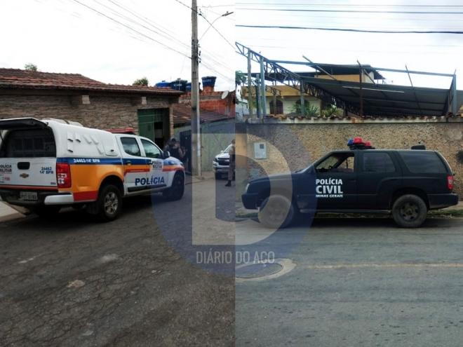 Os policiais cumpriram mandados de prisão e de busca e apreensão em vários locais