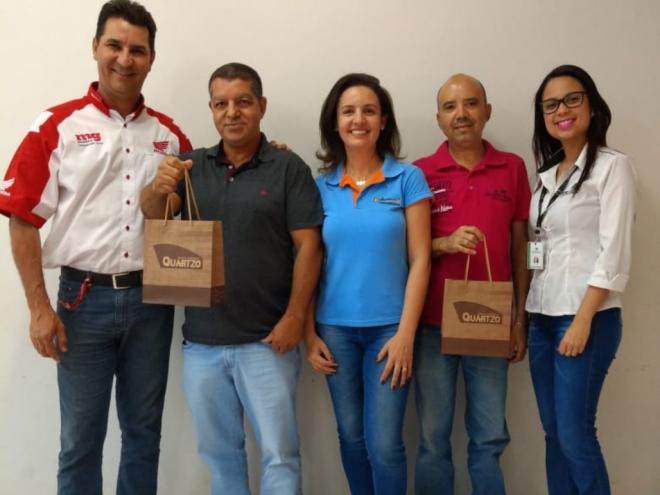 Os ganhadores receberam os prêmios na sede da entidade, em Coronel Fabriciano, nesta semana