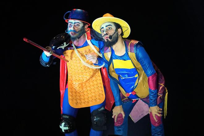 O mundo da cavalaria andante incorpora as histórias em quadrinhos