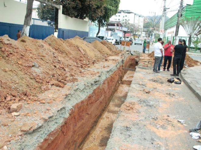 Intervenções tiveram início nesta semana e devem beneficiar moradores das ruas Jundiaí e Lorena 