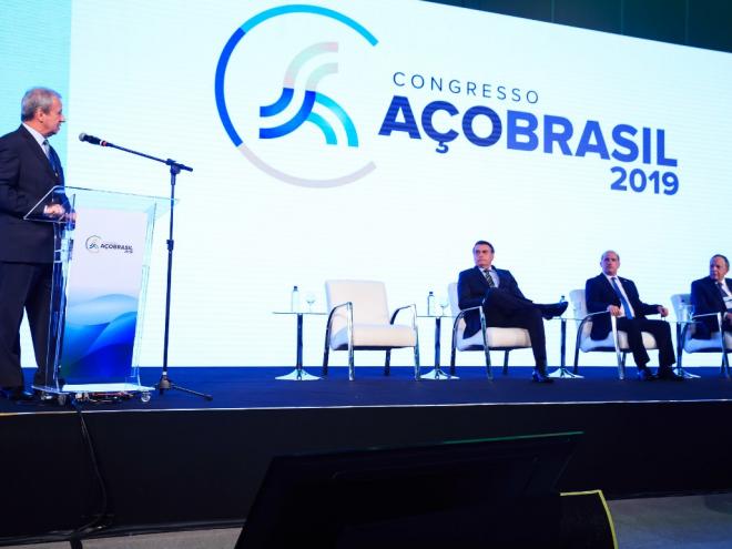 Sergio Leite afirmou que uma das alavancas para o futuro da indústria do aço é a volta do País à rota de crescimento
