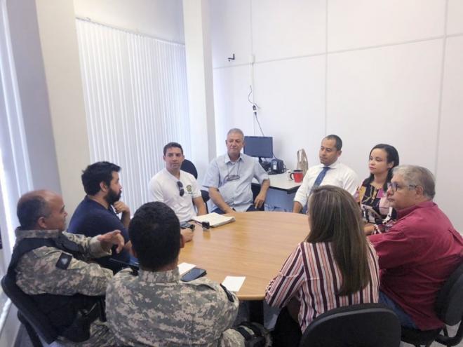 Os detalhes das obras do Ceresp foram discutidos em reunião entre representantes do Consep Integrado e membros de comissões 