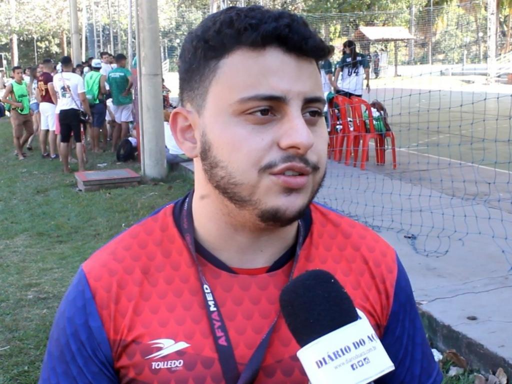 Lucas Peixoto apontou que o evento de Medicina é uma oportunidade para aprimorar mais conhecimento na área 