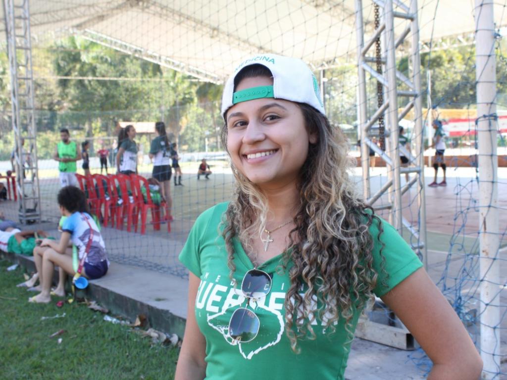 Sara Regina informou que houve uma boa interação entre os alunos de outras cidades
