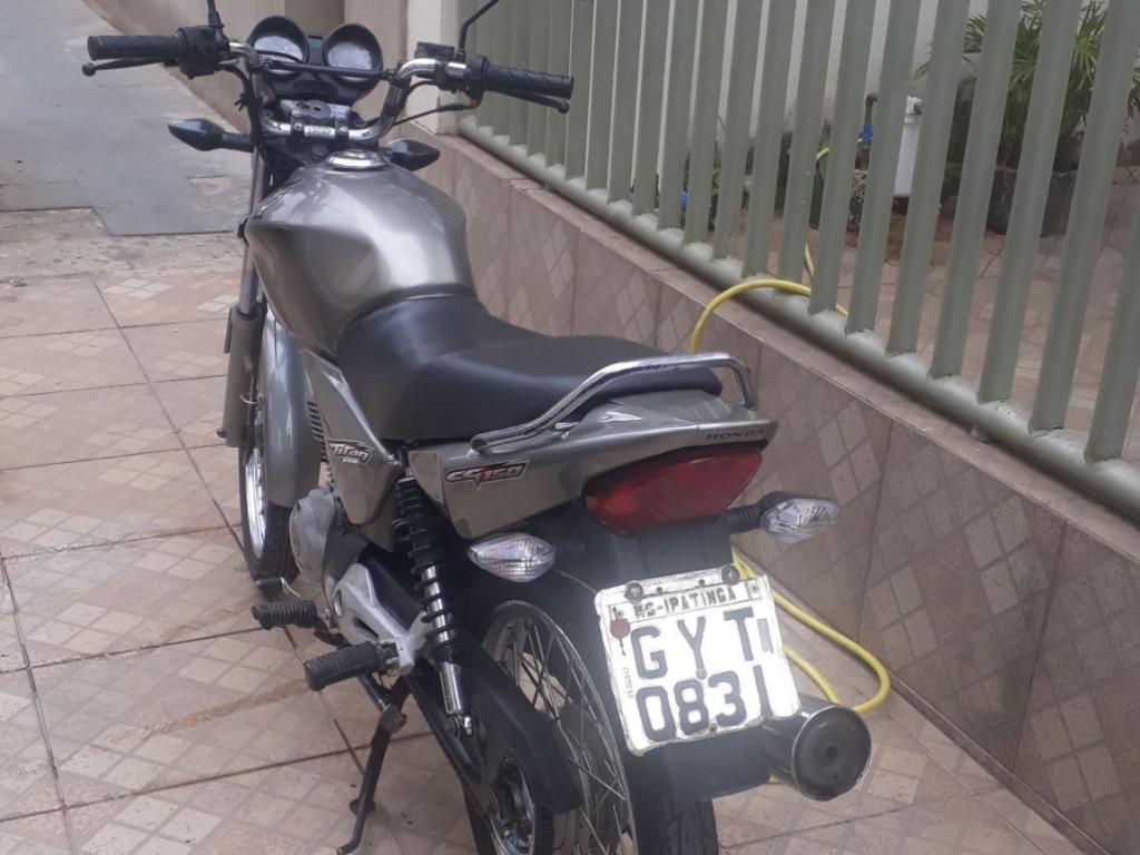 Motocicleta foi furtada no mês de agosto, no bairro Vila Celeste,em Ipatinga 