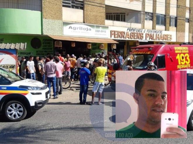 Samuel morreu dentro do seu estabelecimento comercial