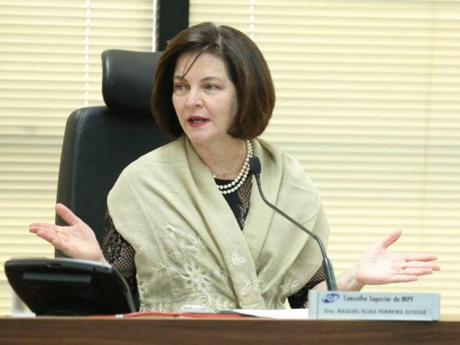 A procuradora-geral da República, Raquel Dodge, que deu a ideia de destinar à preservação da Amazônia parte do dinheiro pago pela Petrobras