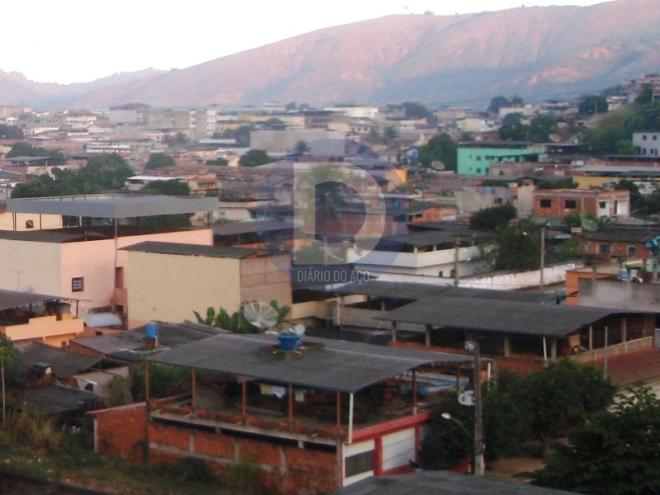 Vista parcial do bairro Aparecida do Norte, em Coronel Fabriciano
