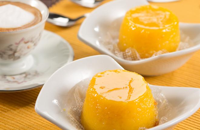O Quindim é sobremesa deliciosa, além de ser muito chique...