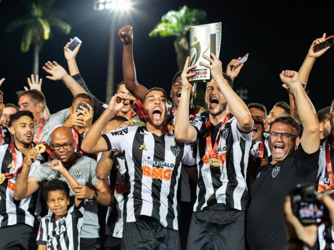 Atlético levantou a taça na noite de sábado, em Belo Horizonte