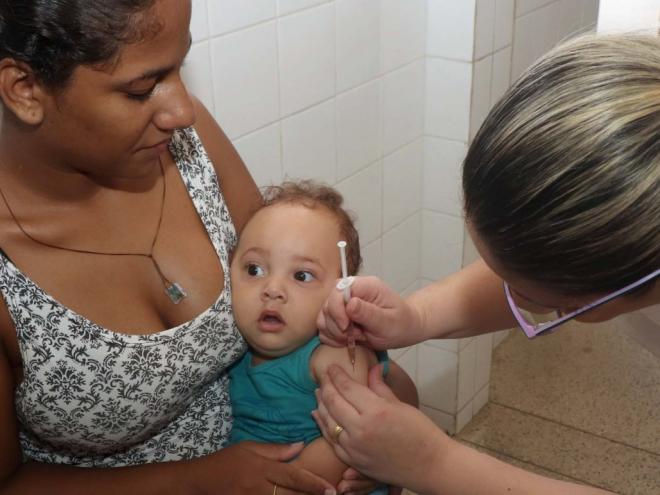 Somente 200 crianças foram imunizadas na campanha, que começou na segunda-feira
